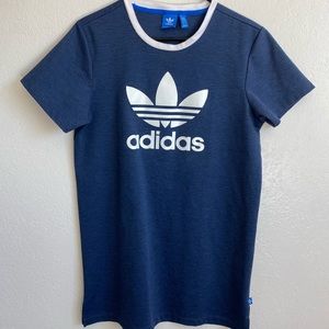 Adidas Navy Blue T-Shirt Dress